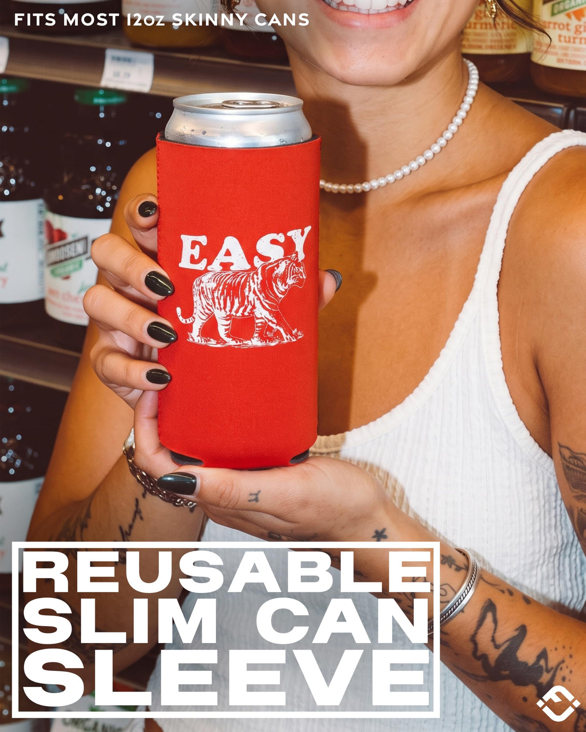 Slim Can Cooler 12 oz - Sayings