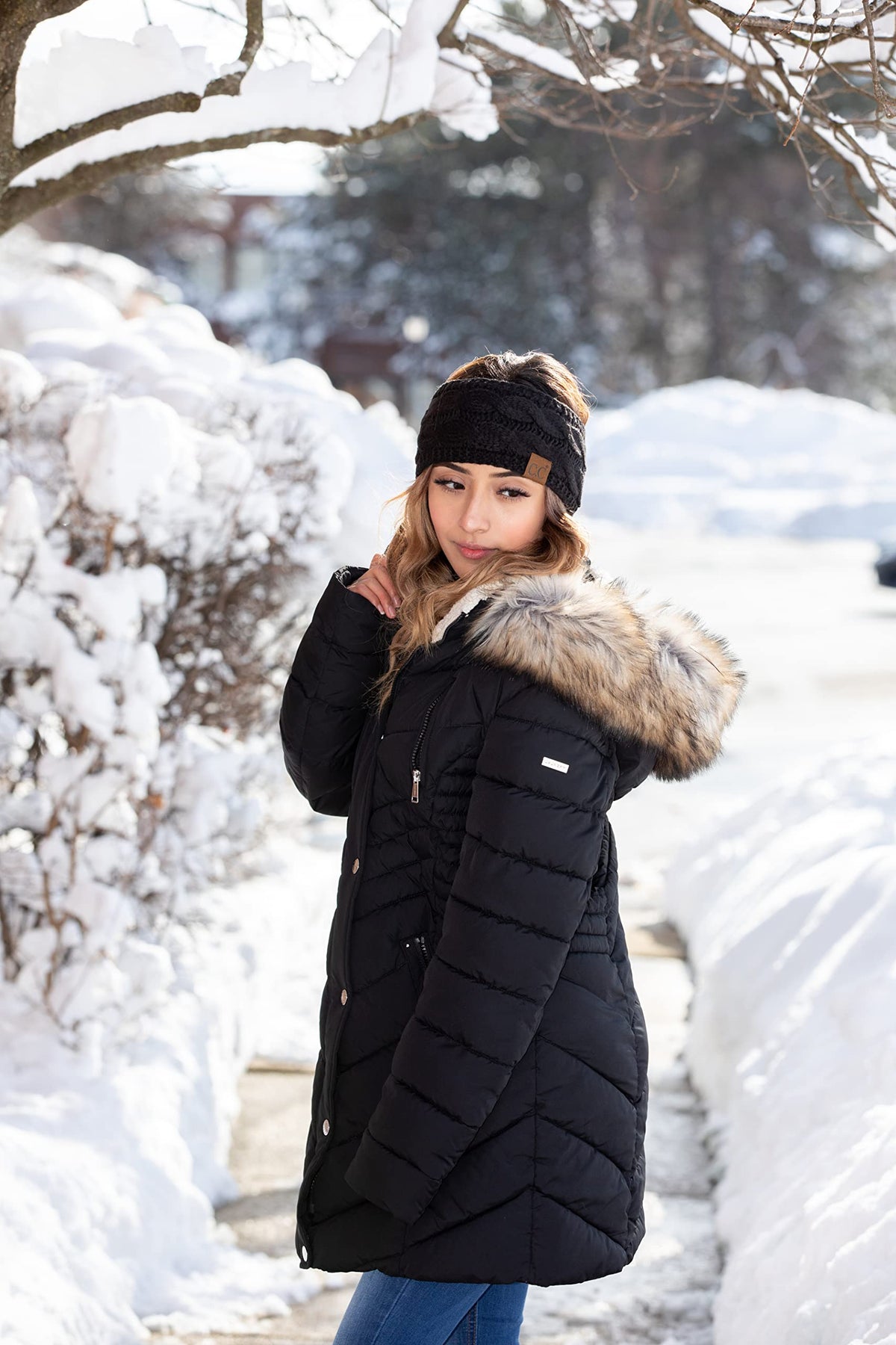 Cable Knit Winter Headband
