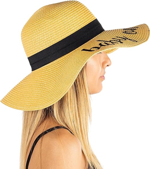 Baby on Board Embroidered Sun Hat by Funky Junque