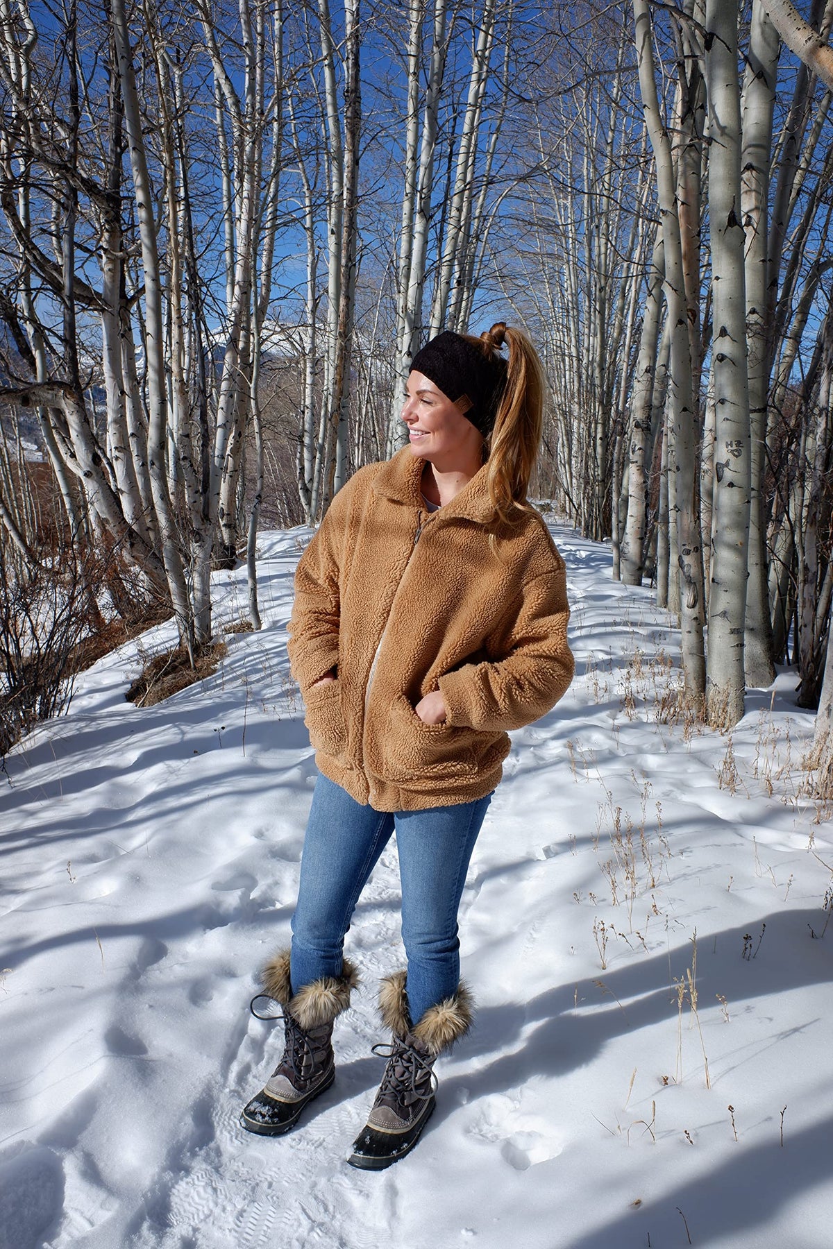 Cable Knit Winter Headband