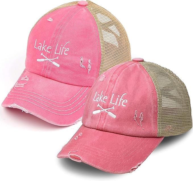 Funky Junque Mommy and Me Mother Daughter Criss Cross Baseball Caps