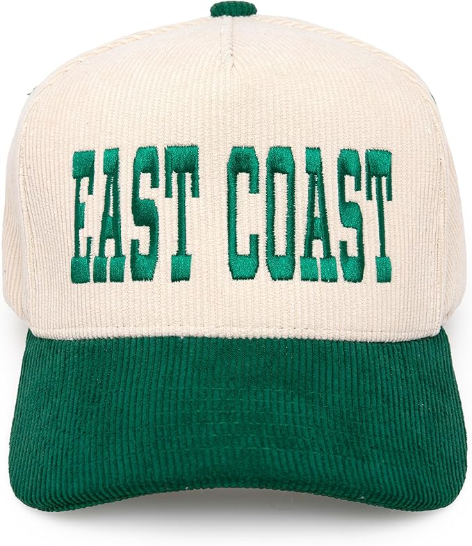 Two Tone Vintage Corduroy Trucker Hats - Sayings