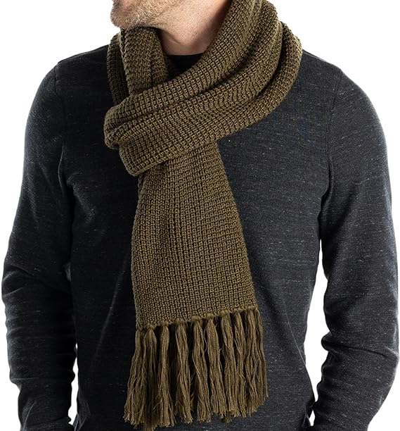 Waffle Knit Scarf by Funky Junque