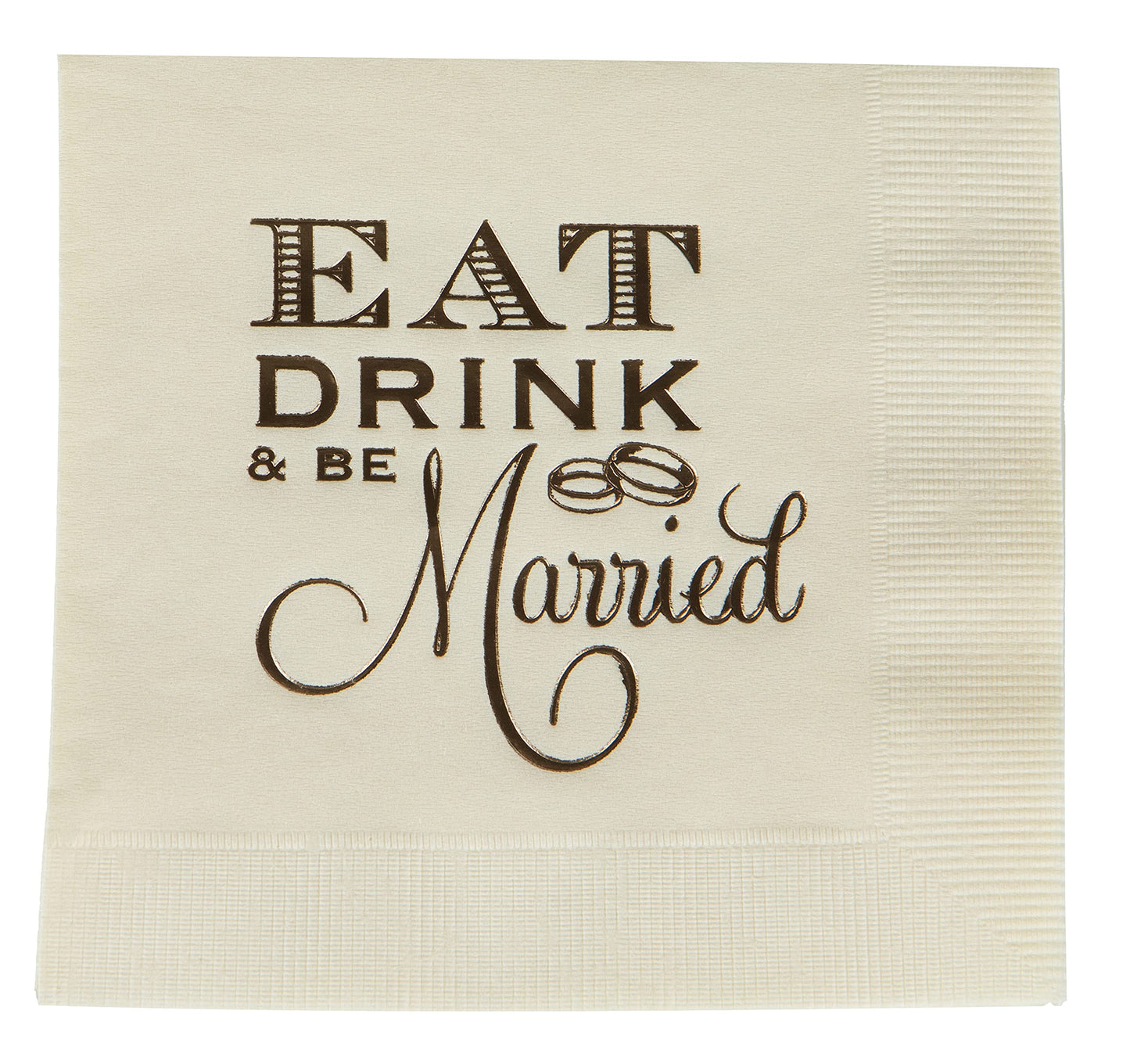 Bridal Celebration Saying Cocktail Napkins (25 ct.) by Funky Junque