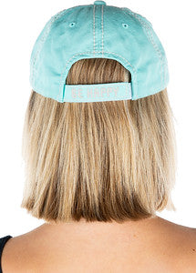 Bee Happy Distressed Patch Hat by Funky Junque