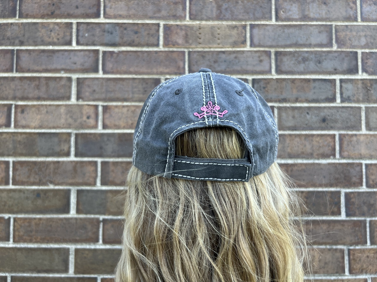 Mom Life Distressed Patch Hat by Funky Junque
