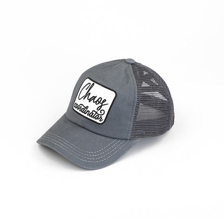Chaos Coordinator Distressed Patch Hat by Funky Junque