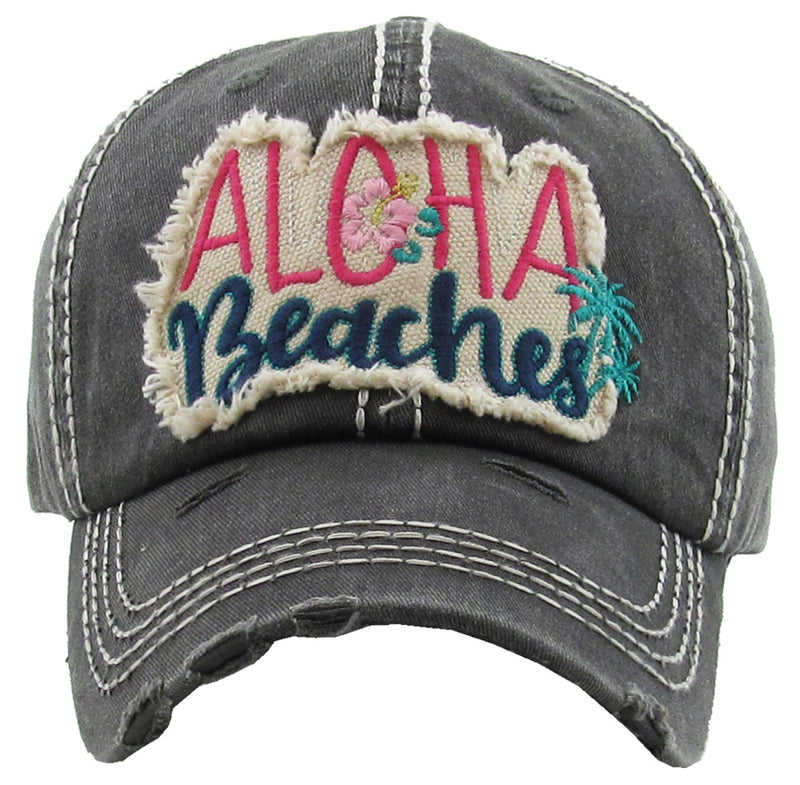 Distressed Patch Hat - Aloha Beaches
