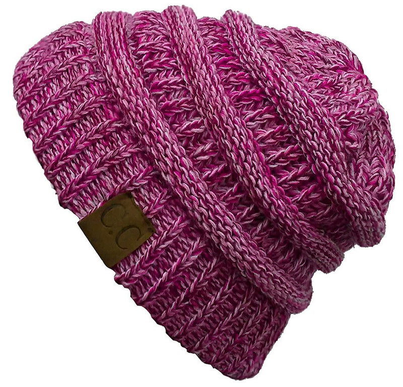 C.C Classic Fit Beanie - Fuchsia Mix #1