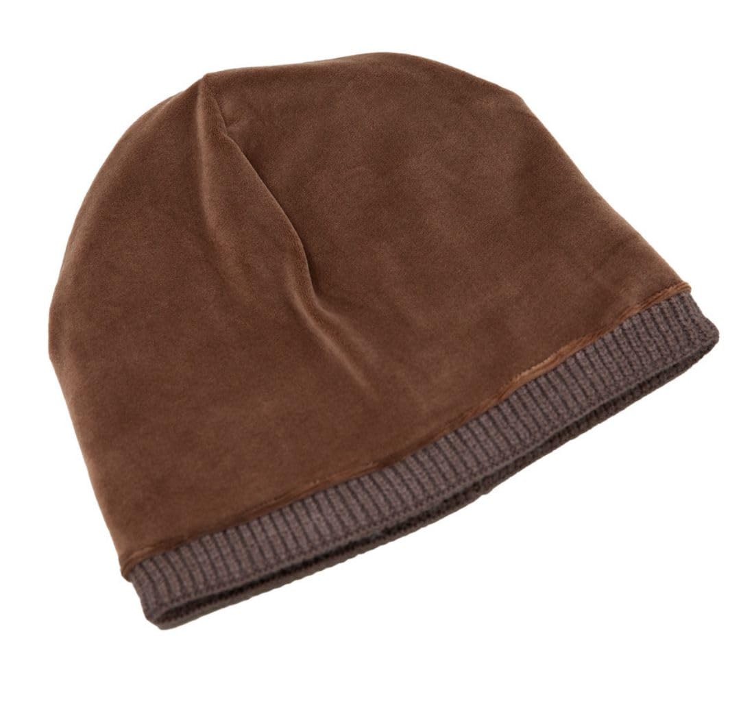 Velvet Lined Beanie by Funky Junque