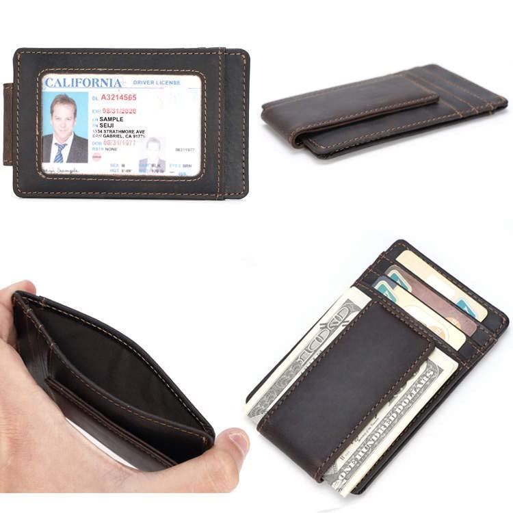 Money Clip Wallet by Funky Junque