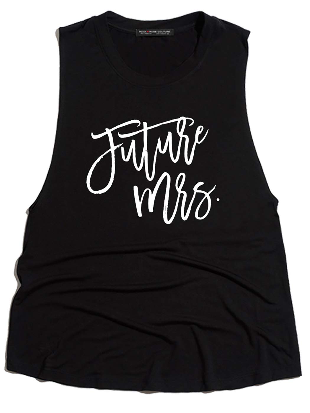Funky Junque Womens Bride Tank Top Wifey Bridal Wedding Bachelorette Party Shirt