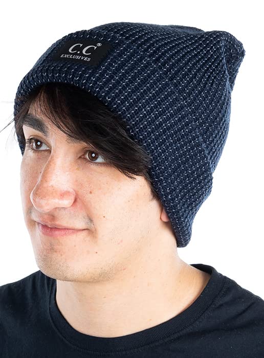 Reflective Cuff Beanie by Funky Junque