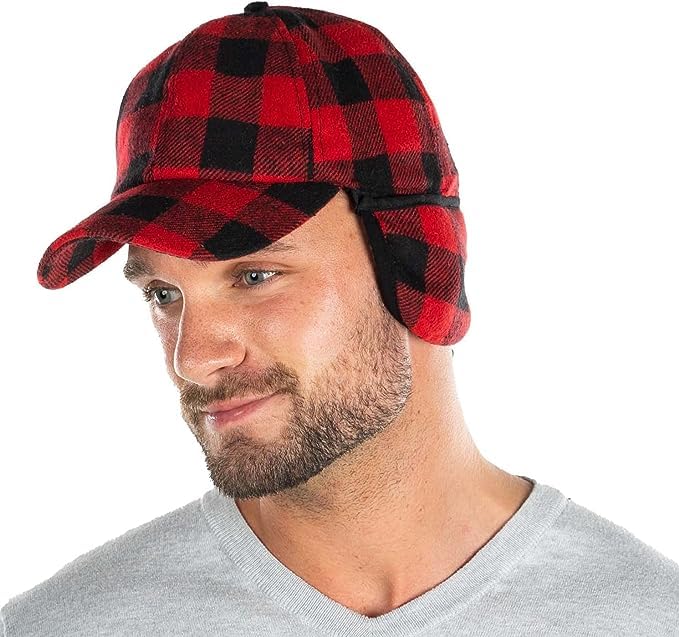 Wool Sherpa Lined Earflap Trapper Hats by Funky Junque