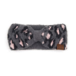 Womens Headwrap Soft Knit Warm Ear Warmer Bow Turban Style Headband