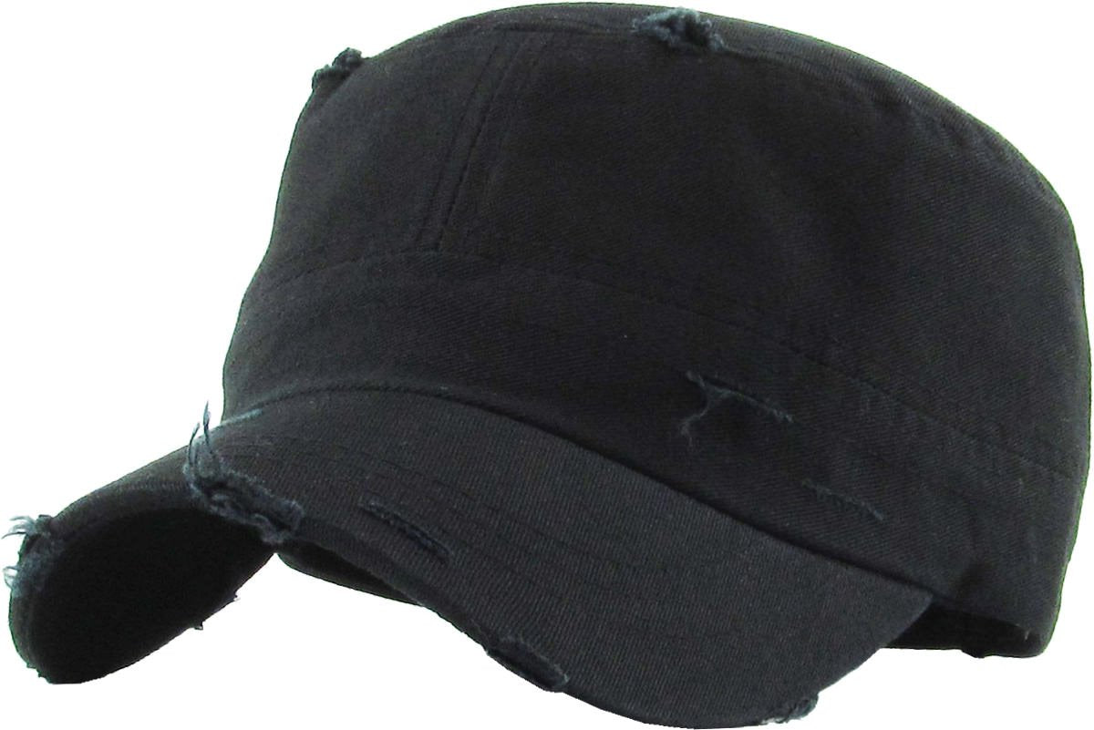 Distressed Cadet Hat by Funky Junque