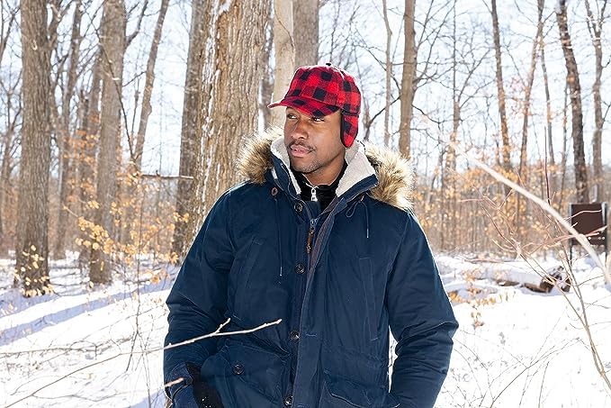 Wool Sherpa Lined Earflap Trapper Hats by Funky Junque