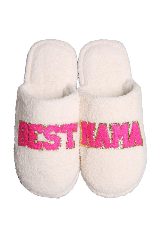 Plush Closed Toe Slippers by Funky Junque