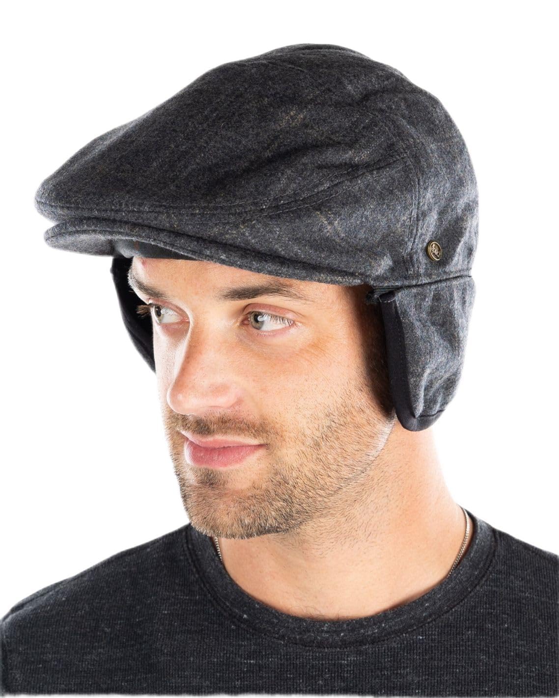 Newsboy Earflap Cap by Funky Junque