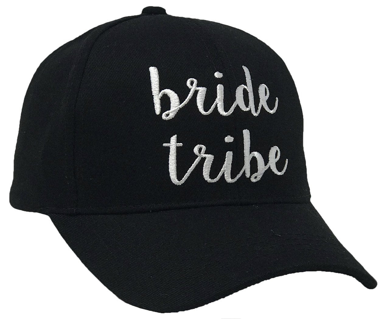 Bride & Bride Tribe Cursive Embroidered Cap by Funky Junque