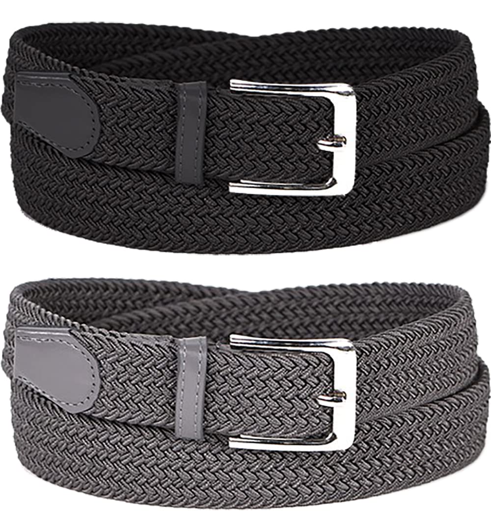 Braided Elastic Stretch Golf Belt by Funky Junque