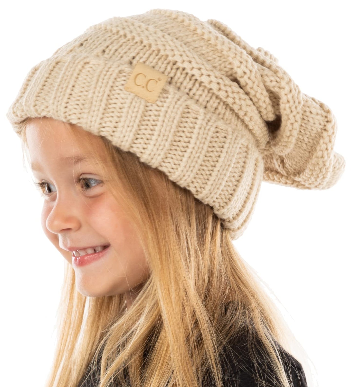 Kids Oversized Slouchy Beanies