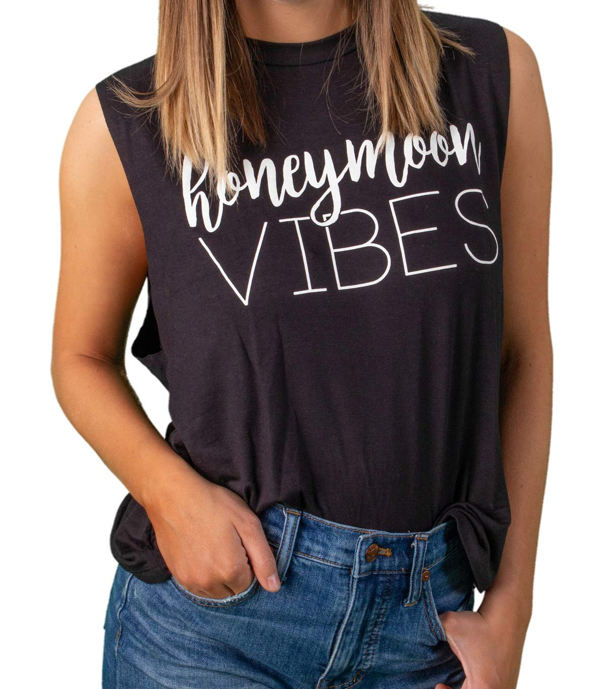 Funky Junque Womens Bride Tank Top Wifey Bridal Wedding Bachelorette Party Shirt