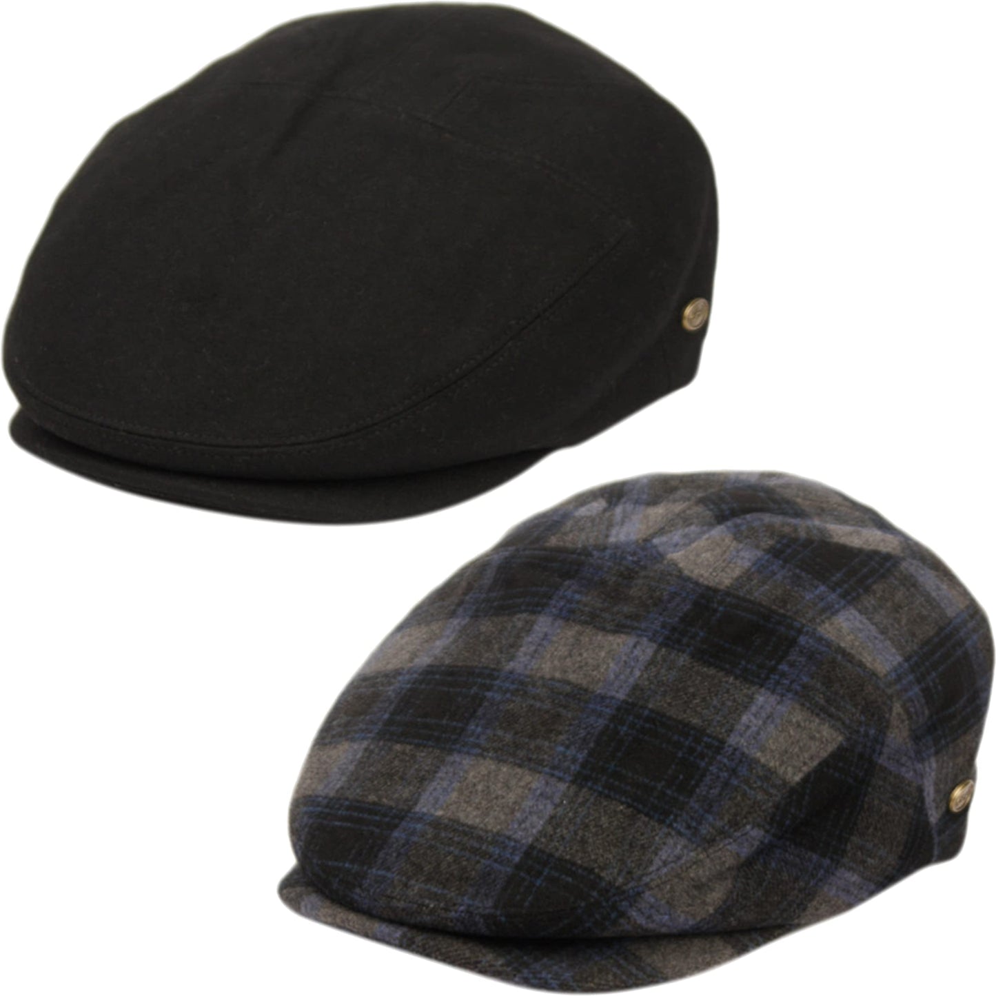 Wool Blend Newsboy Flat Caps