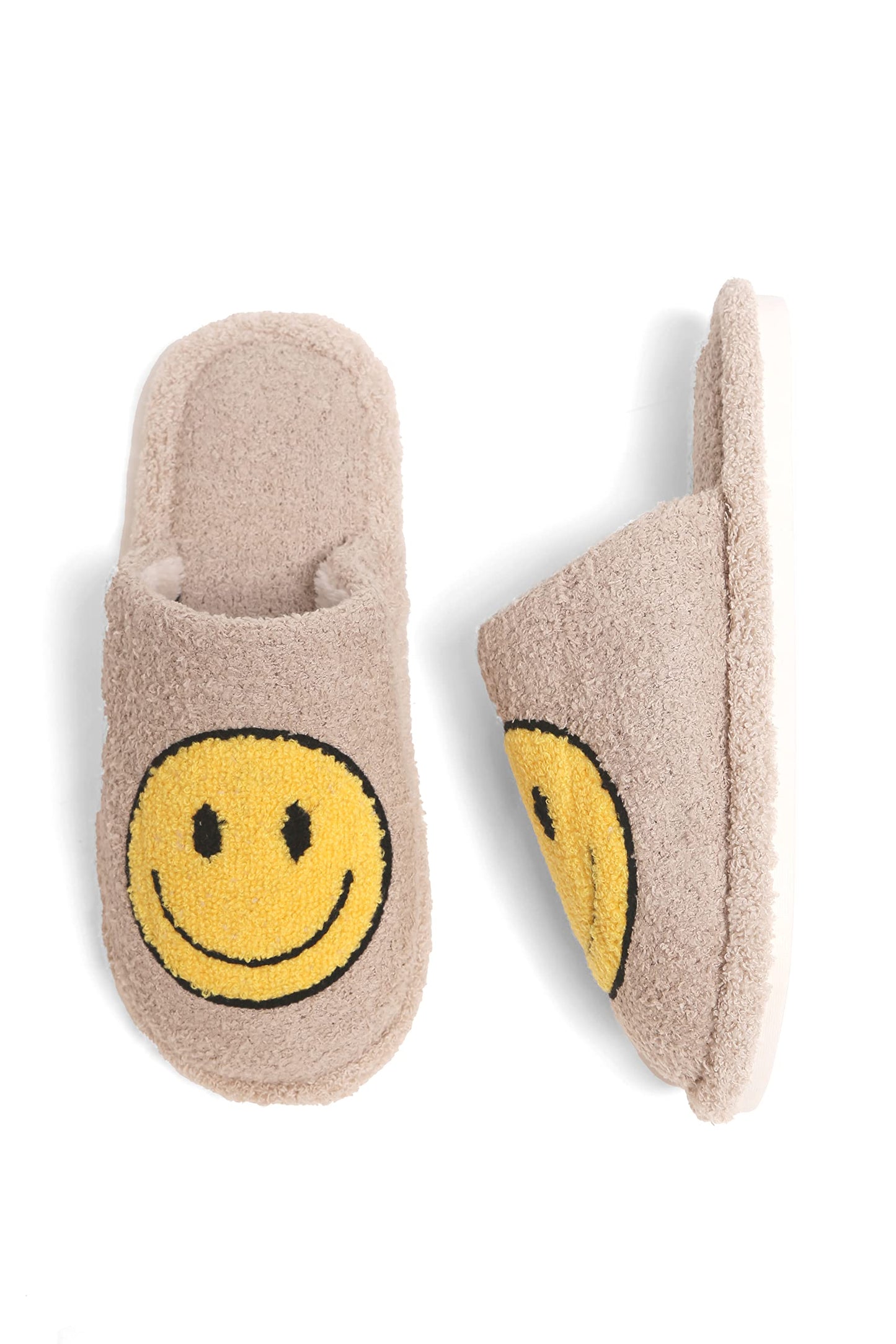 Plush Closed Toe Slippers by Funky Junque