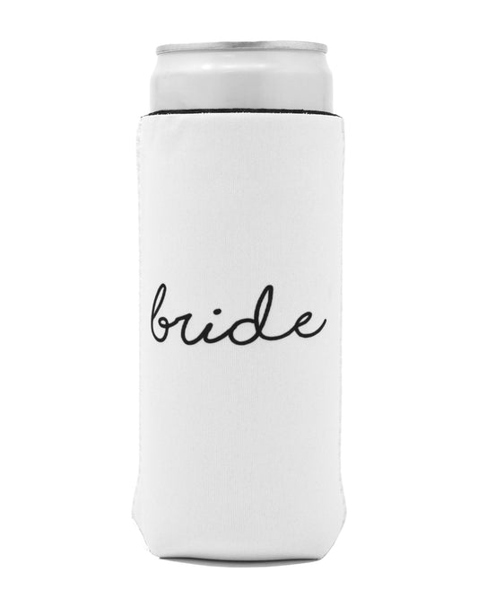 Bridal Slim Can Cooler by Funky Junque