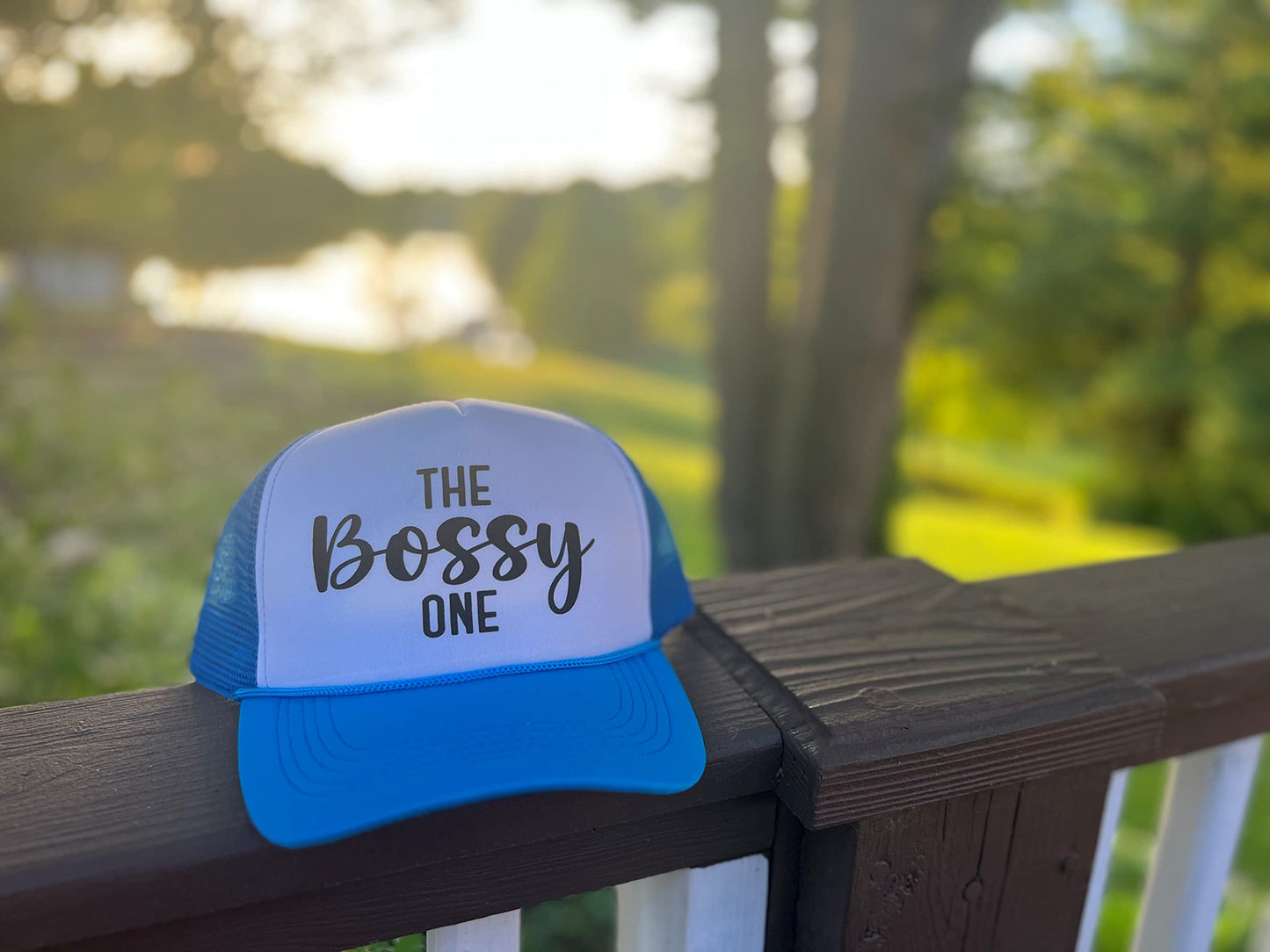 The One Party Trucker Hats by Funky Junque