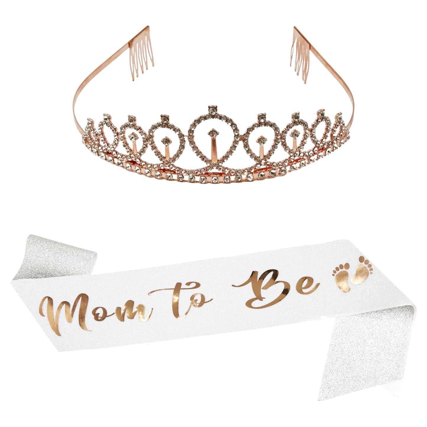 Birthday Tiara & Sash Set by Funky Junque