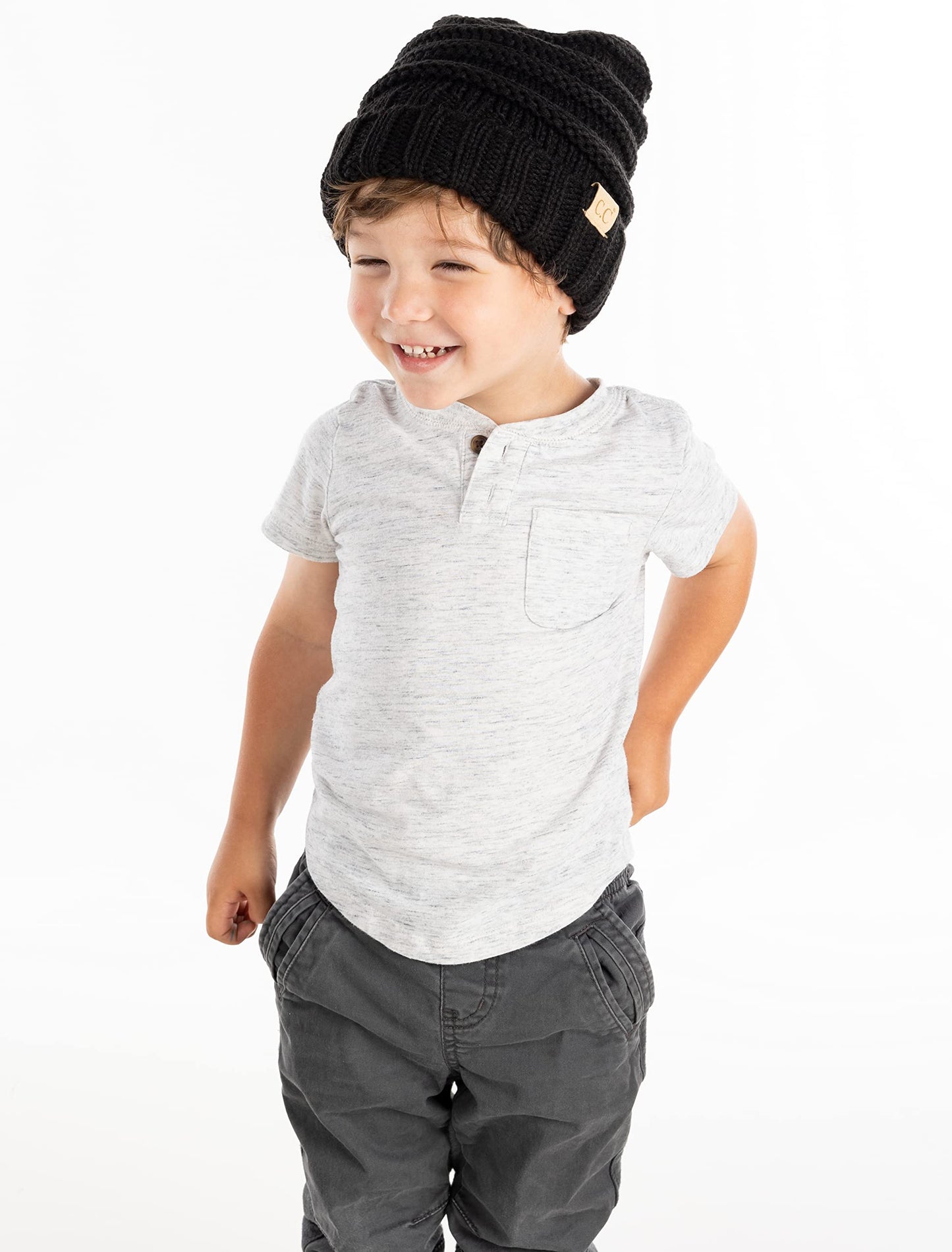 Kids Oversized Slouchy Beanies