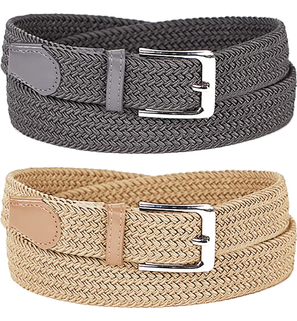 Braided Elastic Stretch Golf Belt by Funky Junque