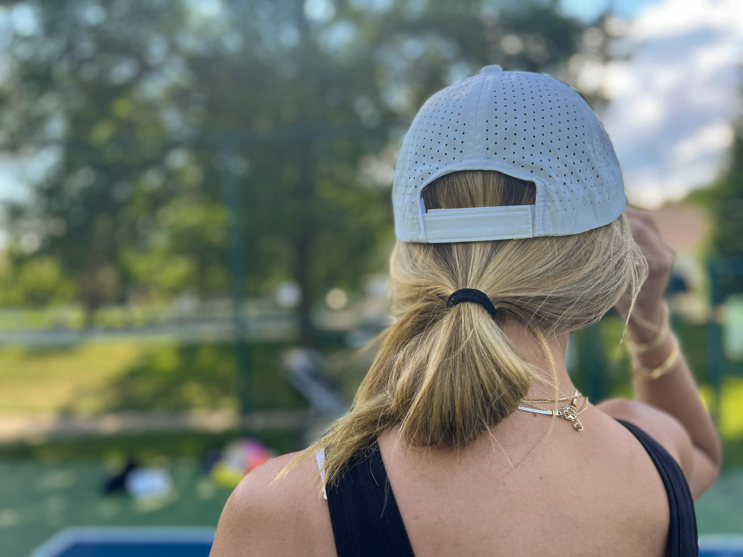 Solid Laser Cut Running Cap by Funky Junque