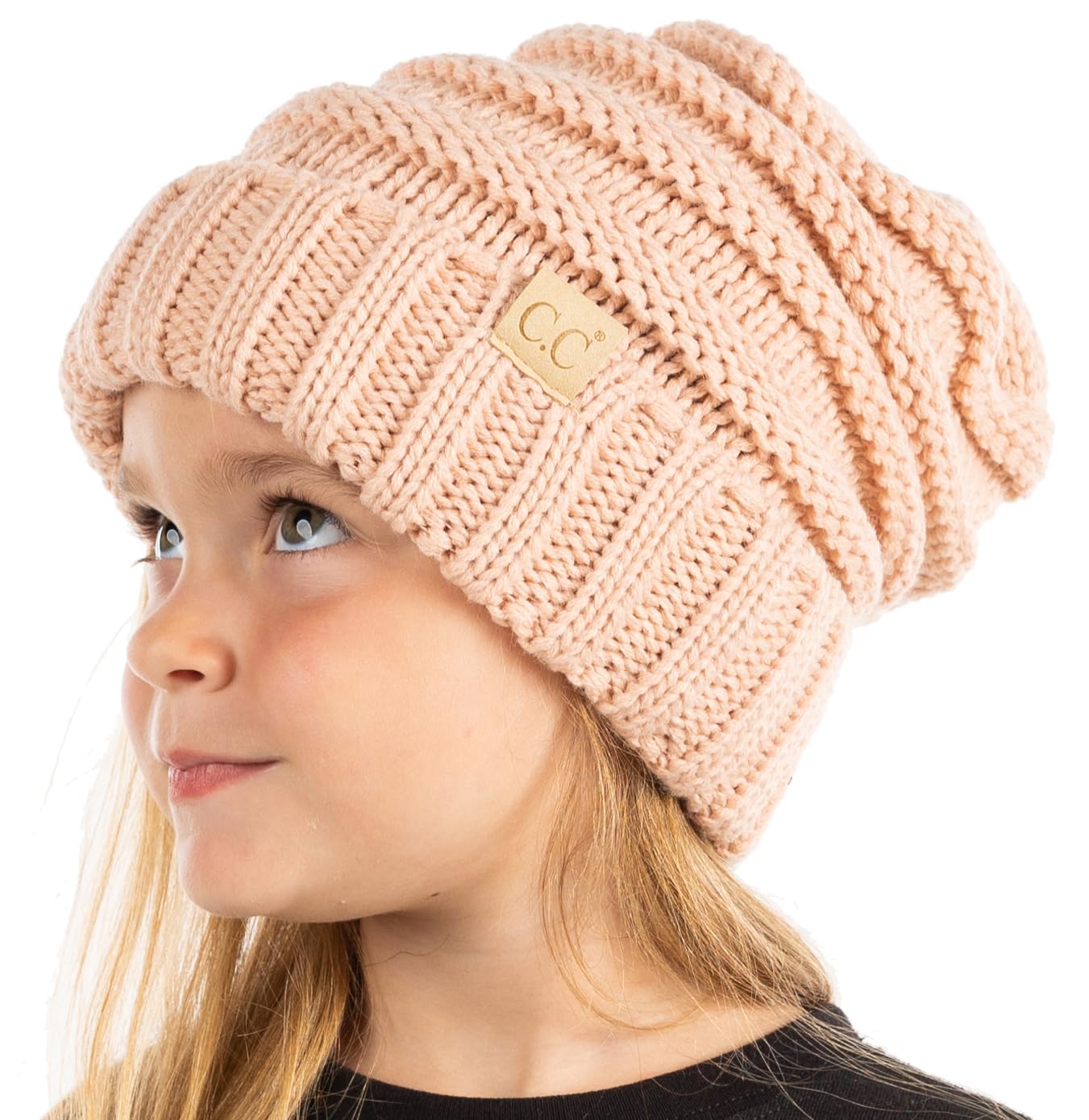 Kids Oversized Slouchy Beanies