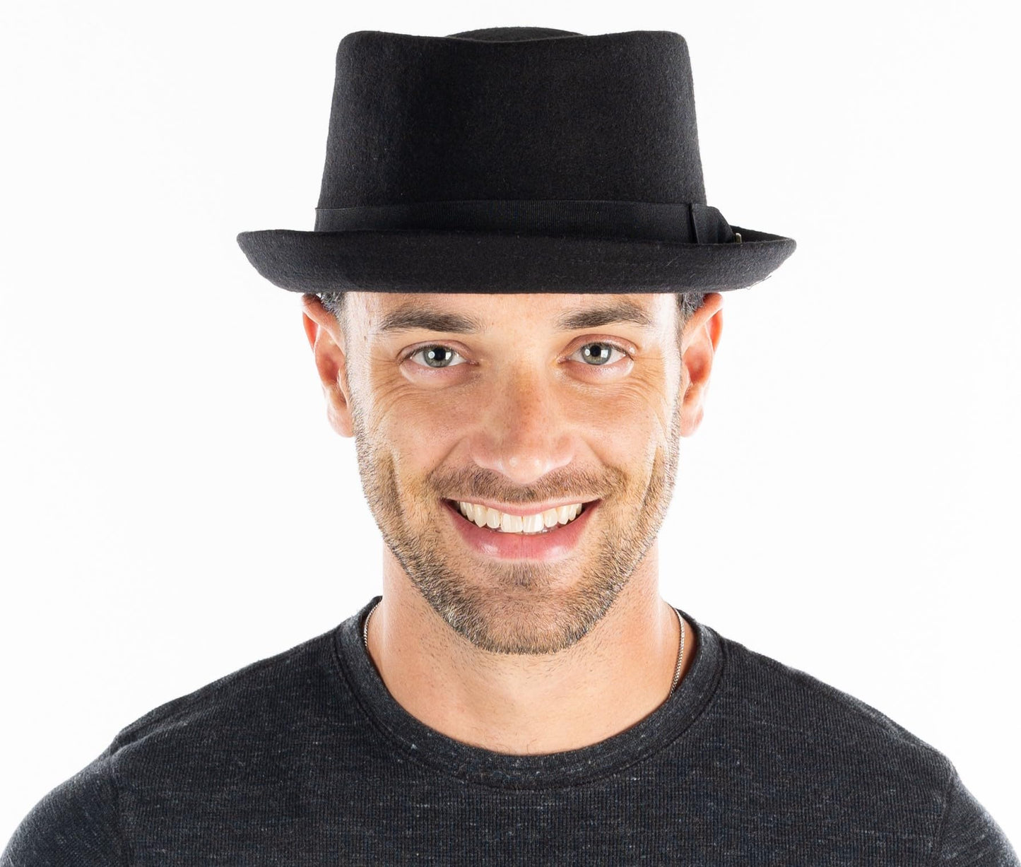 Wool Fedora Diamond Shaped by Funky Junque