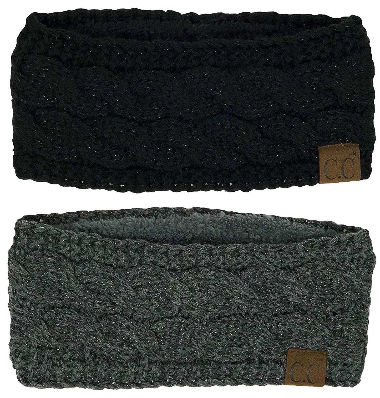Funky Junque Women's Cable Knit Headbands