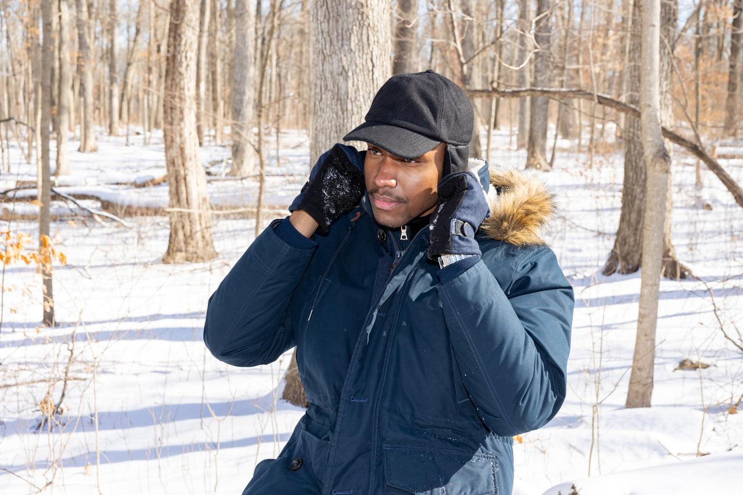 Wool Sherpa Lined Earflap Trapper Hats by Funky Junque