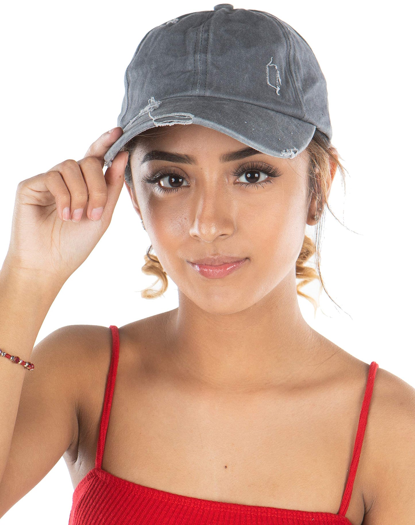 Ladder Back Ponycap by Funky Junque
