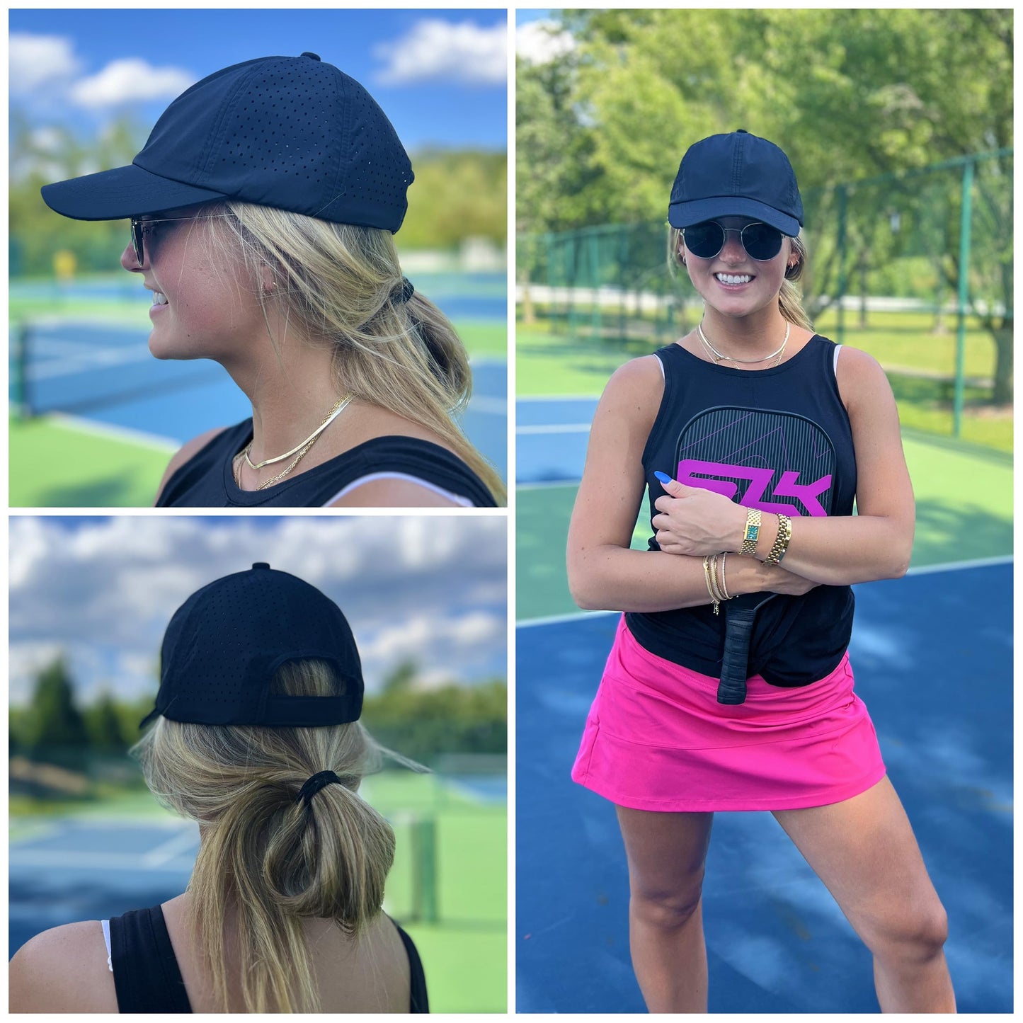 Solid Laser Cut Running Cap by Funky Junque