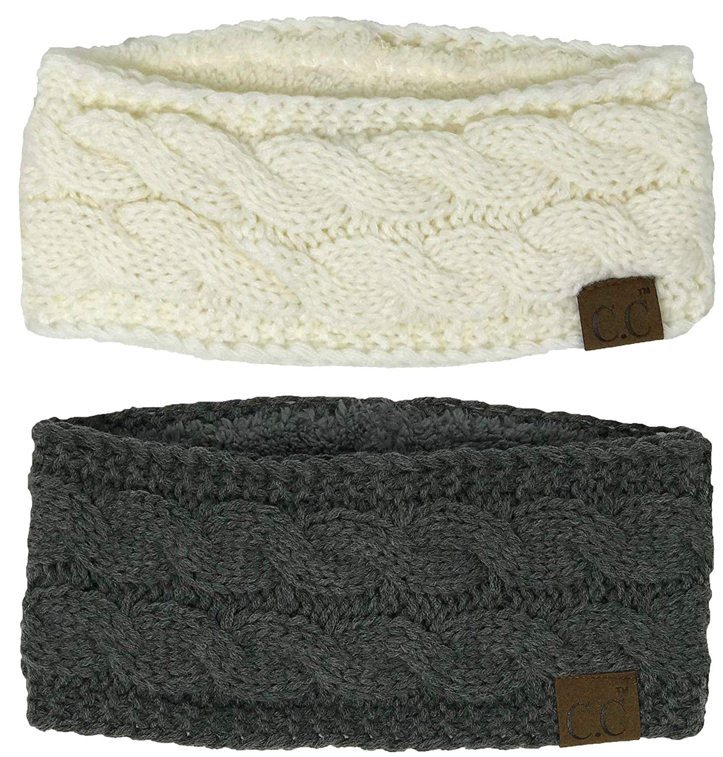 Funky Junque Women's Cable Knit Headbands
