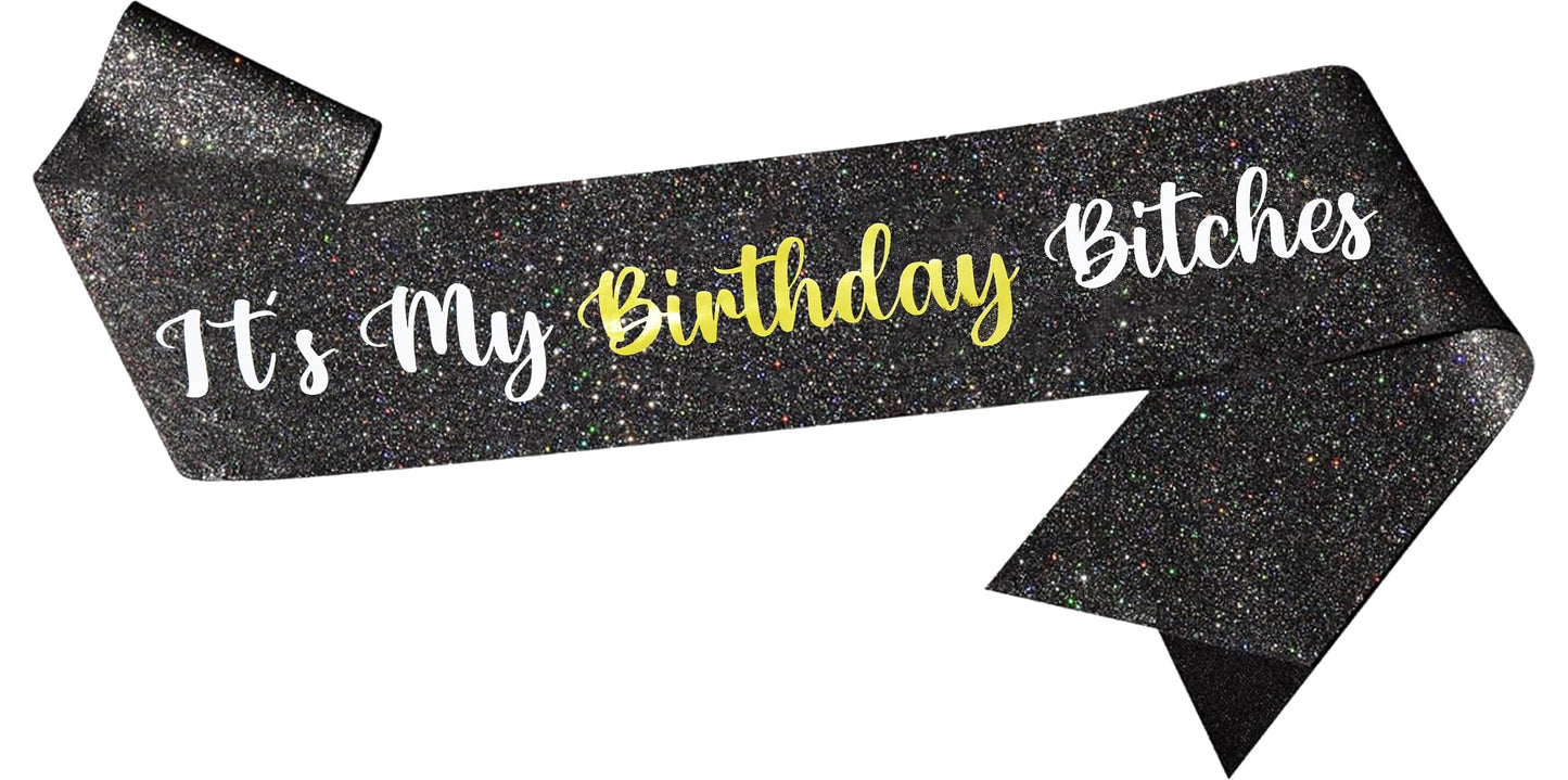 Birthday Party Celebration Sash by Funky Junque