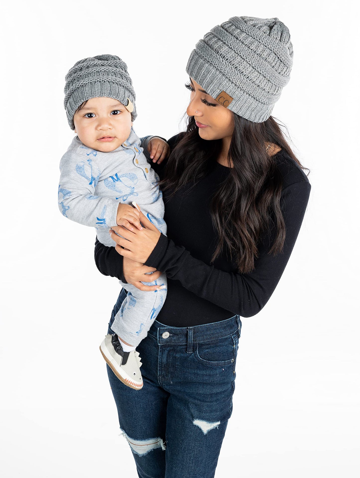 Funky Junque Mommy and Me Regualr Beanies