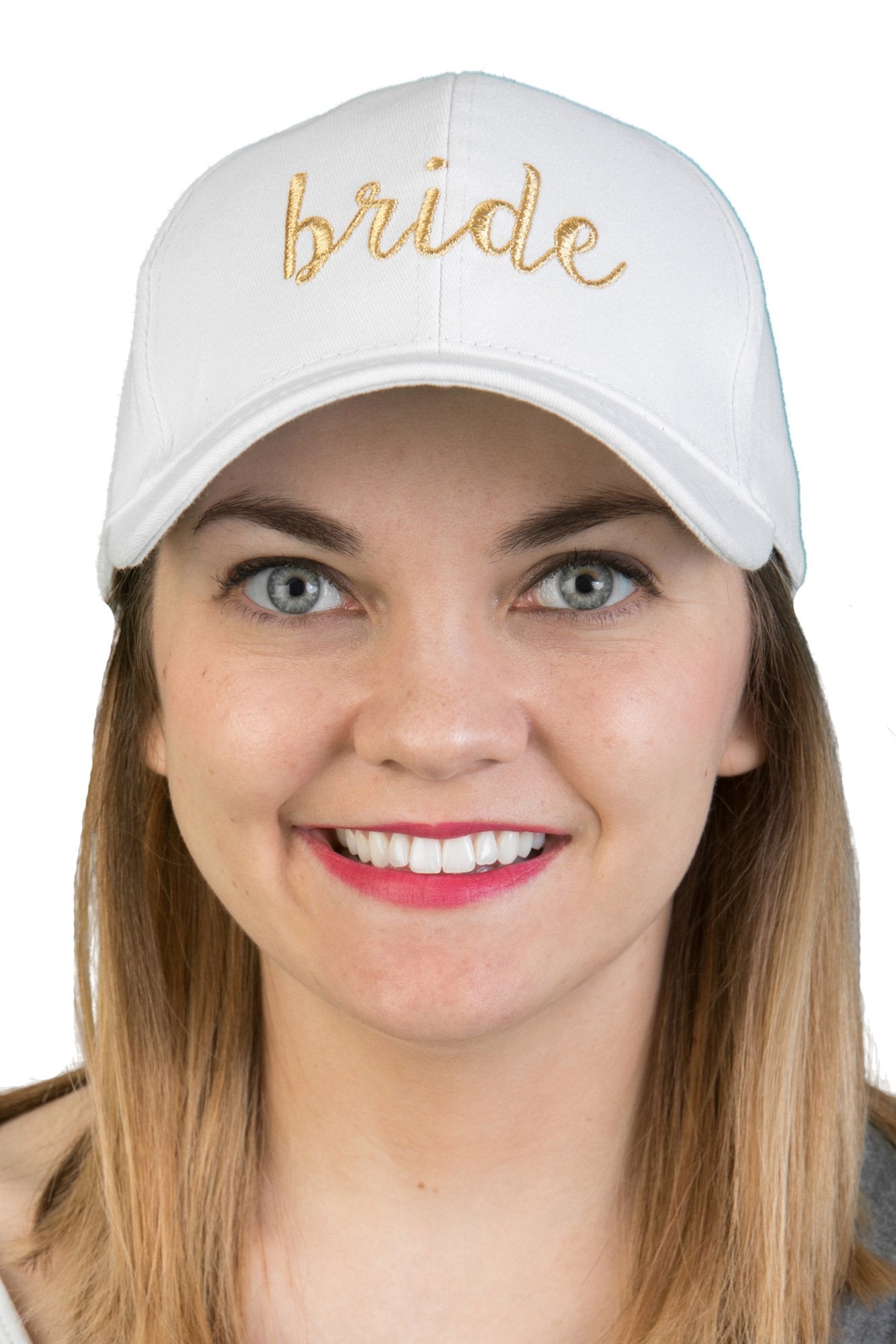 Bride & Bride Tribe Cursive Embroidered Cap by Funky Junque