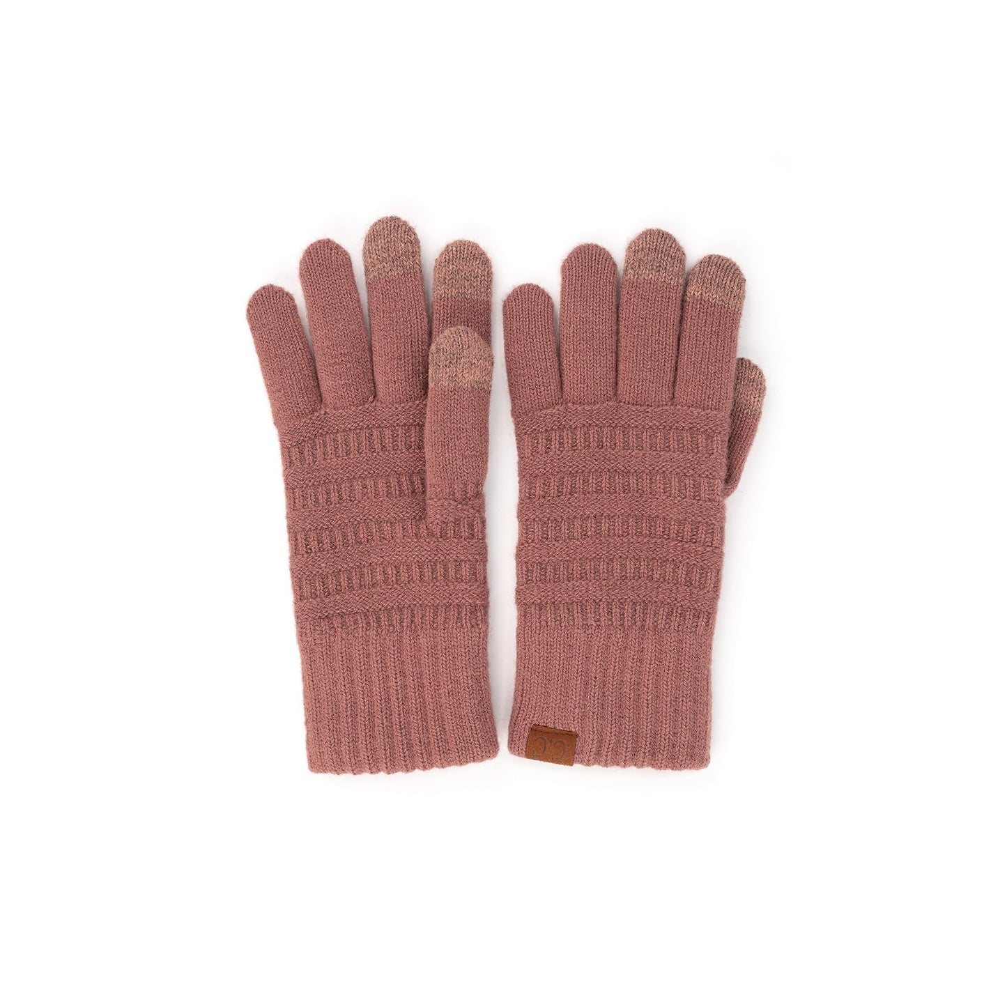 Pom Beanie & Lined Gloves Set (Matching Pom) by Funky Junque