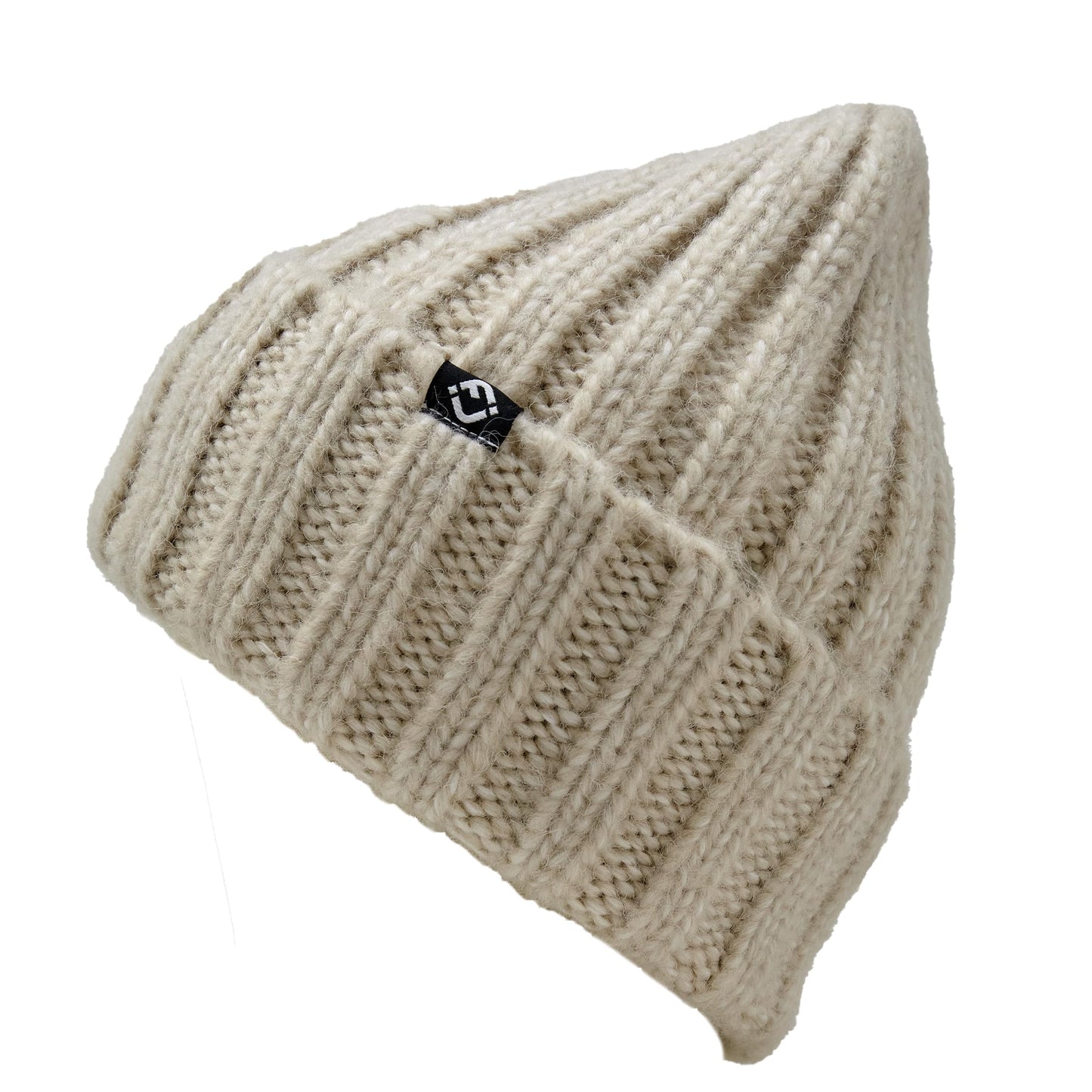 Wool Blend Ribbed Beanie by Funky Junque