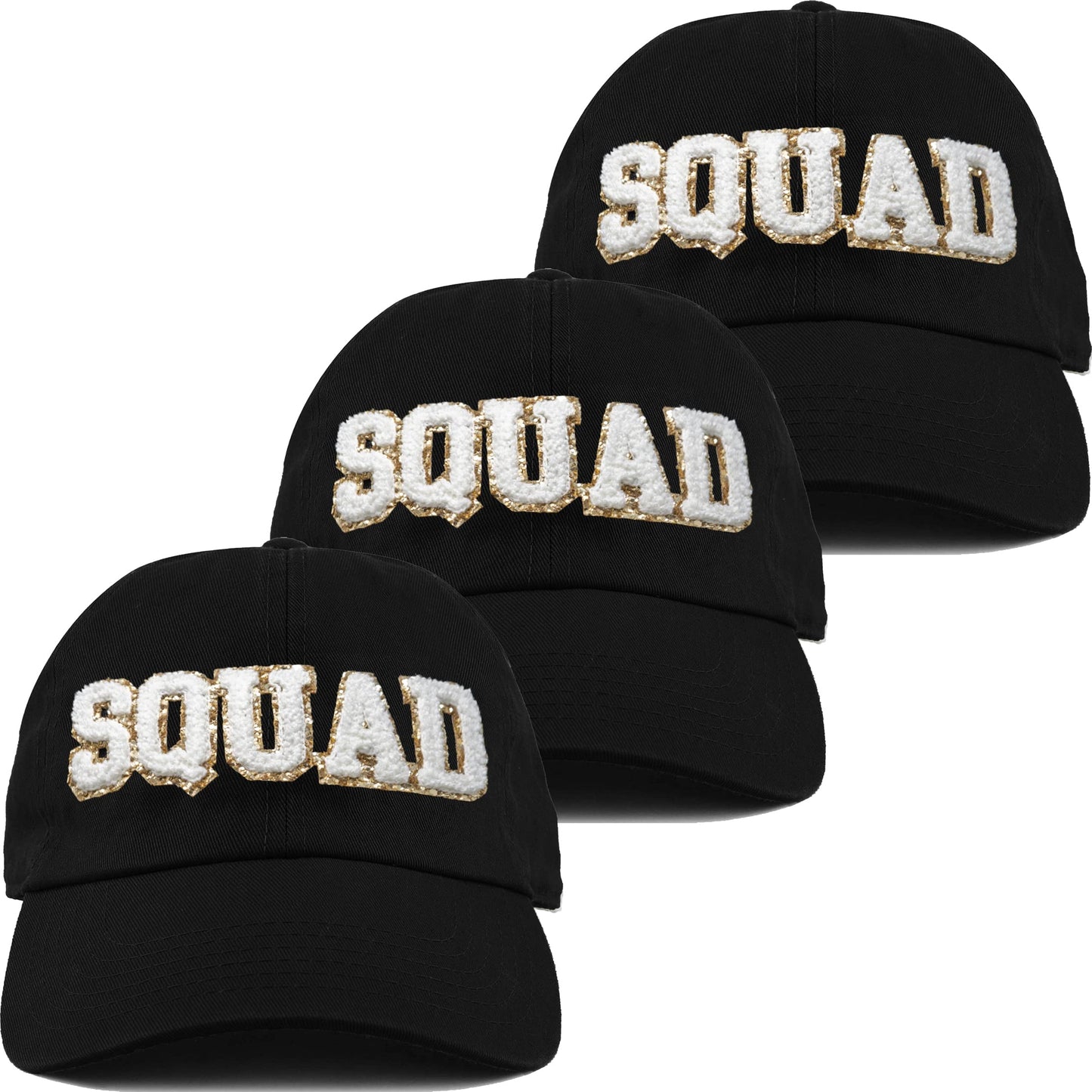 Bridal Chenille Patch Cotton Baseball Cap by Funky Junque