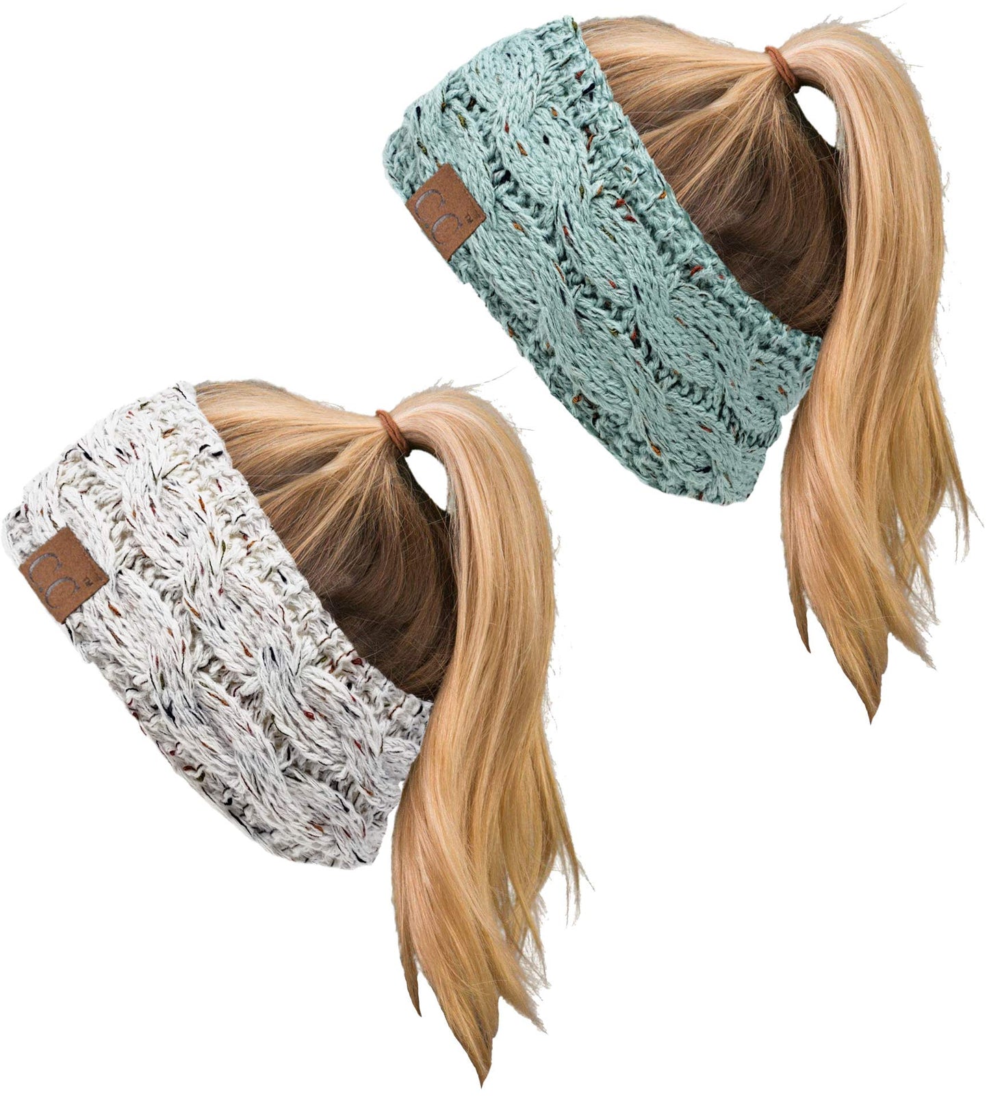 Funky Junque Women's Cable Knit Headbands