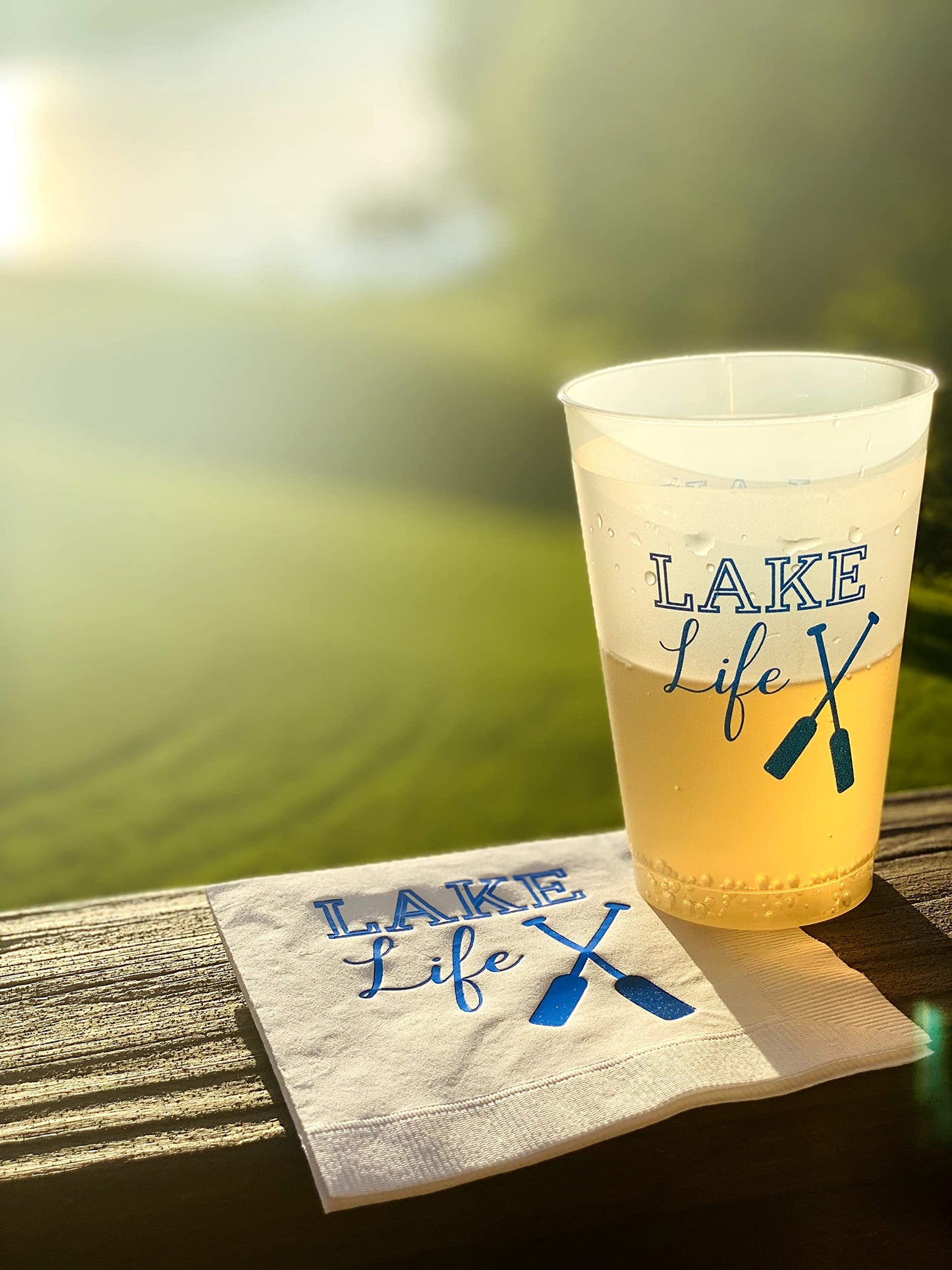 Party Essentials Cups Napkins and Coasters by Funky Junque